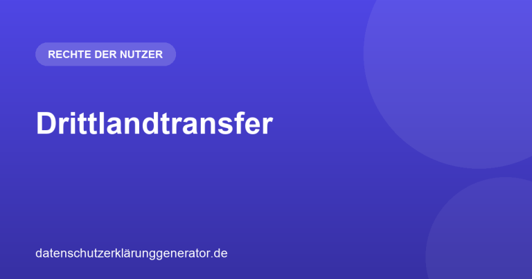 Drittlandtransfer